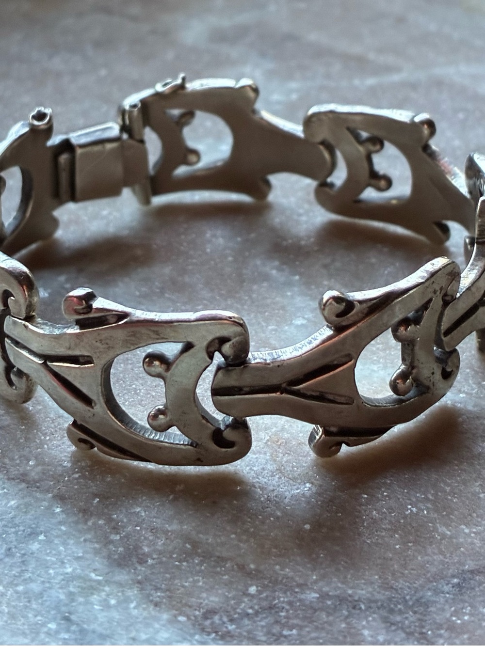 Sterling silver bracelet from Taxco Mexico